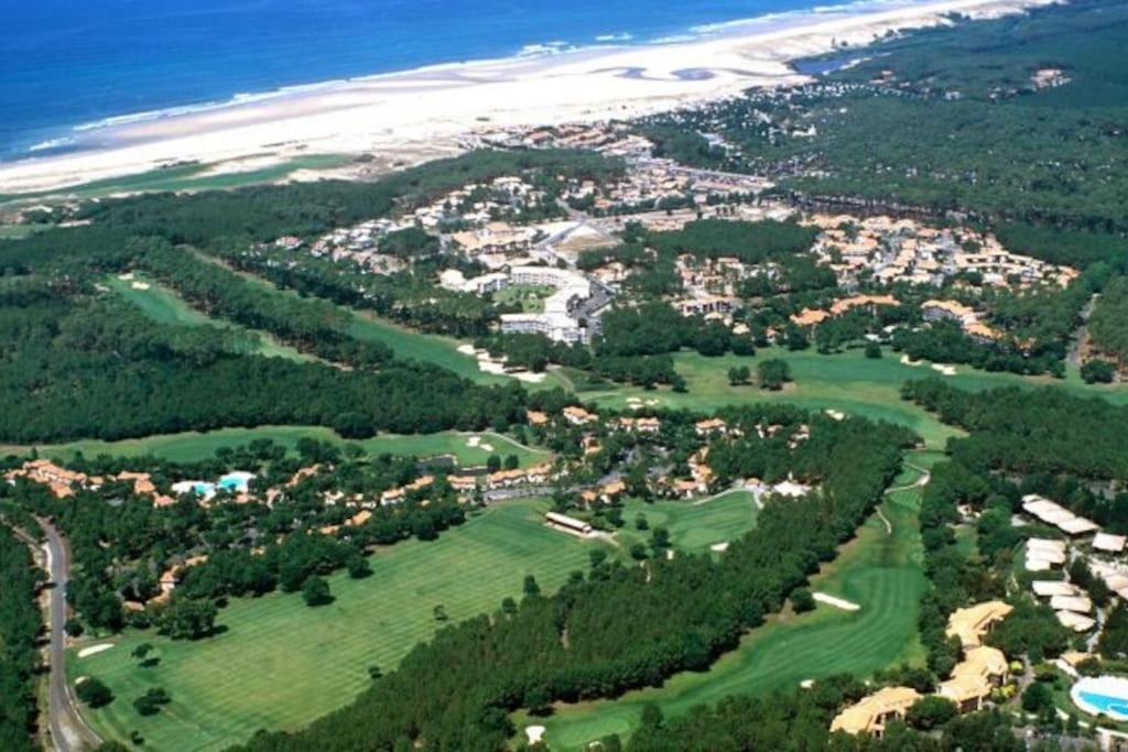 Vue Golf Dans Residence Nature "Sympalappart" Moliets-et-Maa Dış mekan fotoğraf